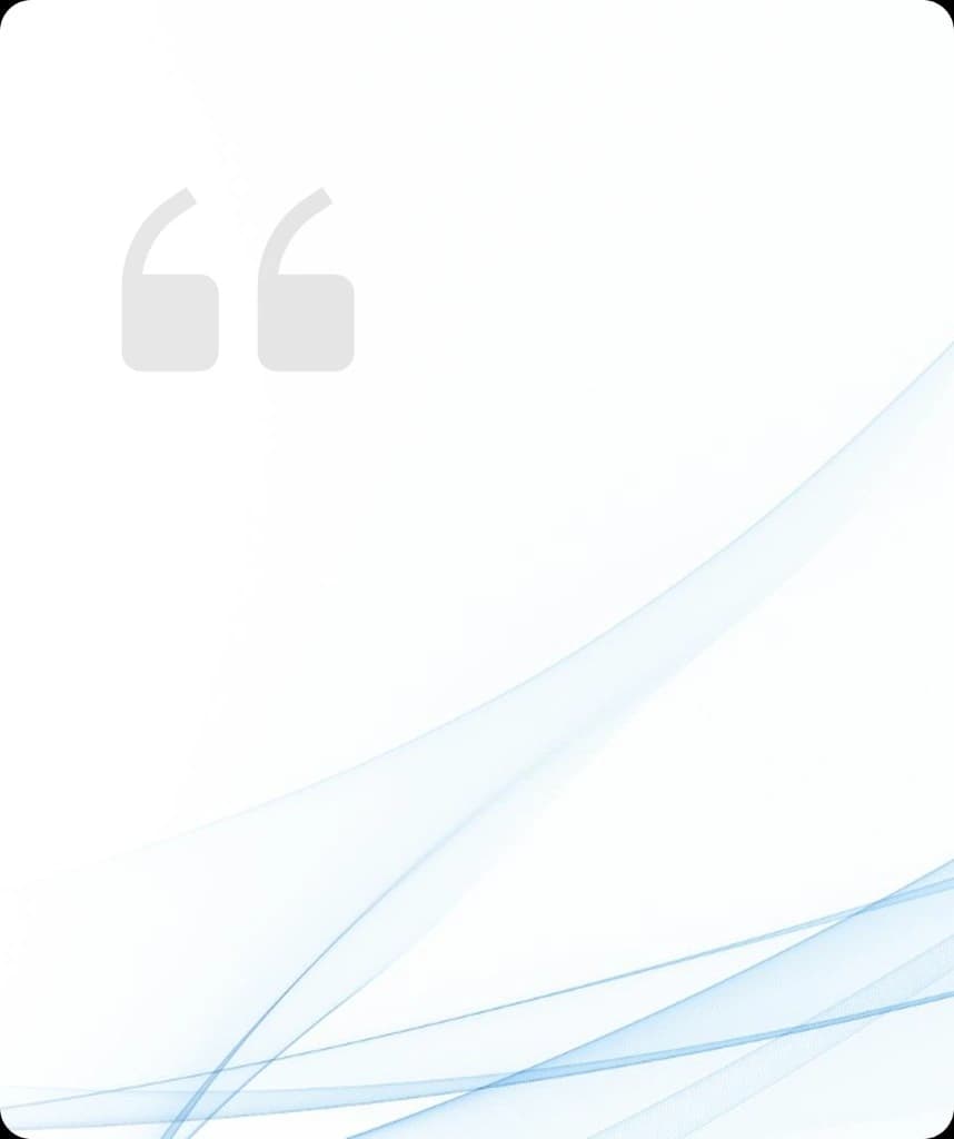 Customer testimonial background